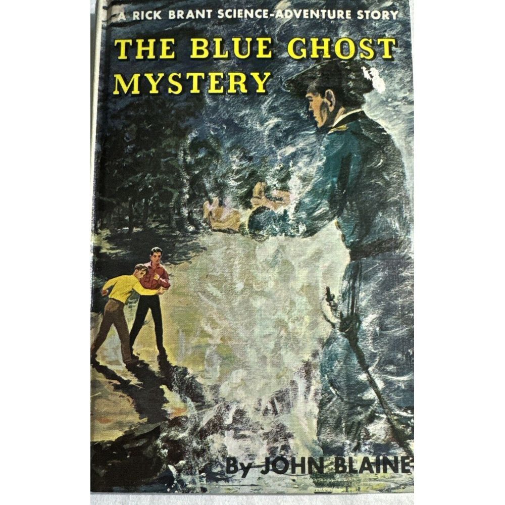 Rick Brant #15: THE BLUE GHOST‎ MYSTERY by John Blaine  1964 Printing